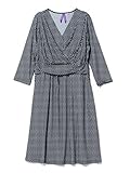 (メリアビームス) merrier BEAMS seraphine / "PIA" ワンピース (授乳対応) 67260271401 S(8) D.GREY/WHITE