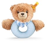 Steiff 12cm Sleep Well Bear Grip Toy (Blue) by Steiff