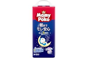 【Night Use Pants Larger Than Big Size】MamyPoko Mamy Poko Night Pants Doraemon Diapers (13~28kg) 22 pieces