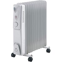 De'Longhi Radia S, Portable Oil Column Heater, 2400W, TRRS1224T, White :  Amazon.com.au: Home