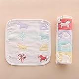 抱っこひも用（よだれカバー）　よだれパッド 8重ガーゼ 無添加 100％綿 2set販売（2枚×2set）になります D