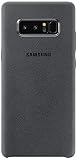 Genuine Official Samsung Alcantara Cover Case for Samsung Galaxy Note8 / Note 8 - Dark Gray (EF-XN950AJEGWW) [並行輸入品]