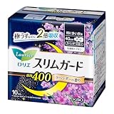ロリエスリムガードラベンダー特に多い夜用400 10コ