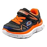 (スケッチャーズ) Skechers Flex Advantage-Mini Race ベビー 米国 4 グレー テニスシューズ [並行輸入品]