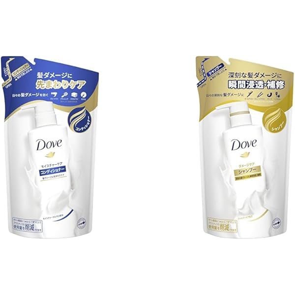 超特大サイズ☆ ダヴ シャンプー＆コンディショナーセット 〜2.2kgサイズ〜 Amazon | Dove(ダヴ) モイスチャーケア シャンプー