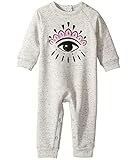 [ケンゾー] Kenzo Kids ガールズ Eye Jumpsuit (Infant) ワンピース Speckled Grey 3M (3 Months) [並行輸入品]