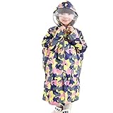 （ヤンググロリ）YOGLY 迷彩 レインコート 子供 キッズ ランドセル対応 こども 用 レインコート ポンチョ かわいい レインウェア ベビー用レイングッズ サイズ