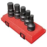 Sunex 4506 3/4-Inch Drive SAE Hex Impact Driver Set, 5-Piece [並行輸入品]
