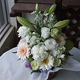 お供えのアレンジメントC(お悔み・お供え・命日・お盆に)