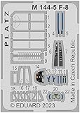 プラッツ 1/144 F-8 クルセイダー用 ディテールアップパーツ エッチング プラモデル用パーツ M144-5