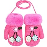 ファンタスティック小さな赤ちゃんニット手袋冬暖かい手袋