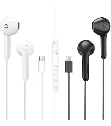 Amazon.co.jp: タイプC 有線 イヤホン(2個セット) USB-Cオンライン