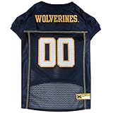 大学のミシガン州Mesh Football Jersey