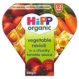 Hipp Organic Vegetable Ravioli in Chunky Tomato Sauce (230g) 分厚いトマトソースでヒップ有機野菜のラビオリ（ 230グラム）