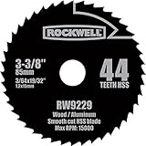 Rockwell RW9229 VersaCut 3-3/8-inch 44T HSS Circular Saw Blade [並行輸入品]