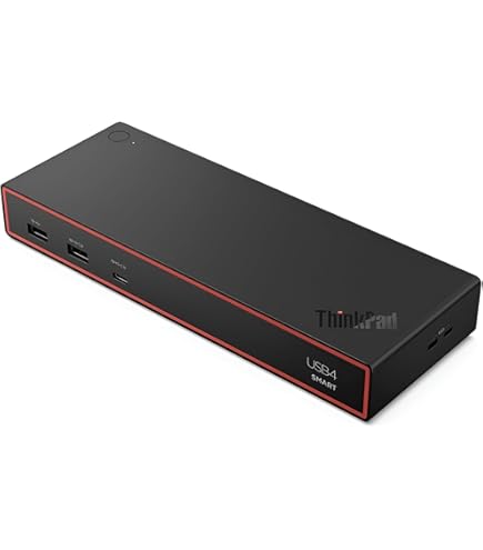 Lenovo ThinkPad Universal Thunderbolt 4 Smart Dock : Amazon.sg
