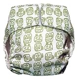 CuteyBaby All in One Modern Cloth Diaper, Green Tribal (Discontinued by Manufacturer) by CuteyBaby