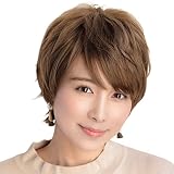 ウィッグ 「フロランタンショート」 部分手植え 日本製ファイバー使用 クール系スマートショート ベリーショート 全5色