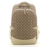 Baby Travel Large Backpack Diaper Bag, Khaki Dots by Baby Lovess