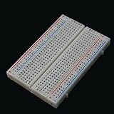 Refaxi 新しいはんだレスプロトタイプのブレッドPCBテストボード400 Tie-points Plastic DIY