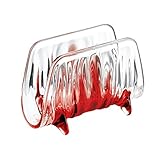 guzzini (グッチーニ) テーブルナプキンホルダー IRIS レッド 24950165