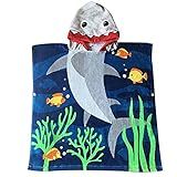 StoreofbabyJP　ベビー＆キッズ用　バスタオル　子供用　おくるみ　お風呂上がり　ポンチョマント　ビーチタオル　タオル　バスローブ　赤ちゃん　フード付き　動物柄　可愛い　出産祝い プレゼント