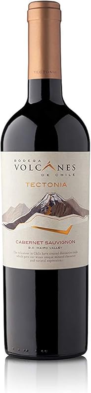 【濃厚な口当たりと樽熟成のスモーキー】ボルカネス テクトニア カベルネ ソーヴィニヨン 750ml [ 2013 赤ワイン フルボディ チリ ]