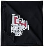 NCAA Fordham Rams大人用ユニセックススウェットシャツ毛布、50 " x 60インチ、ブラック