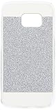 Asmyna Carrying Case for Samsung Galaxy s6 Edge g925 – 小売パッケージ – シルバー/ホワイトキラキラと