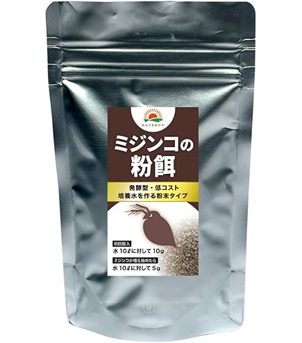 Amazon | ミジンコ・インフゾリア繁殖促進飼料 100g【ムックリワーク