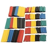 Soloop 328pcs 2:1 Polyolefin Halogen-Free Heat Shrink Tube Sleeving 5 Color 8 Size