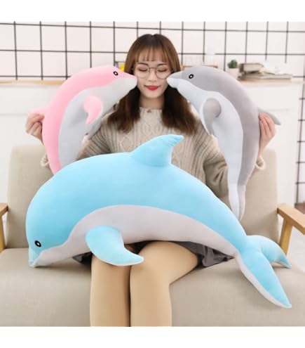 Amazon｜イルカ ぬいぐるみ ふわふわ 柔らかい かわいい 抱き枕