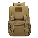 PeachCraft RMT001 迷彩 ミリタリー タクティカル リュック バックパック (カーキ（茶）)