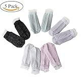 Ochine 子供のソックス 幼児用 ベビー 靴下 純色 ショートソックス スイート お姫様 レース 5足 セット シンプル カラー 抗菌防臭 出産お祝い パーティー 誕生日に