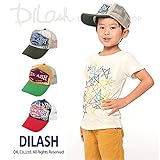 (ディラッシュ) DILASH盛夏'16/ワッペン貼り付けメッシュキャップ 50 ベージュ
