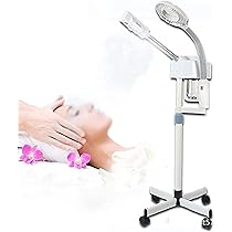 Amazon.co.jp: 2 in 1フェイシャルビューティースチーマー、3X拡大