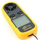 レッドキャッスル 風速計 湿度計 風量チェック コンパクト 小型サイズ ドローン ラジコン ヘリ バックライト搭載 夜間でも使える