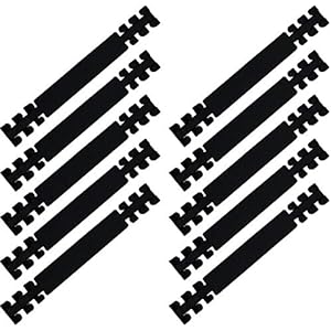 収納ケース イヤーフック 収納フック 補助用 ゴム延長バックル フックベルト 耳掛け 耳保護 耳が痛くない 軽量 固定 持ちやすい 調節可能 柔らか 弾性 滑り止め 大人 子供用B-BK(10点セット)