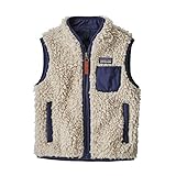 (パタゴニア) patagonia Baby Retro-X Vest 61035 Natural w/Classic Navy(NCV) 3T