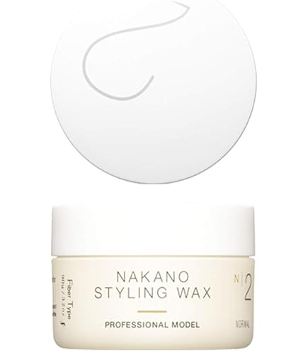 Amazon | NAKANO ナカノ スタイリングワックス 90g クリーム クリア 90