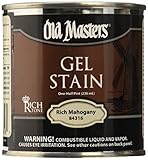 Old Masters 158794 84316 Hpt Deep Red Gel Stain, Rich Mahogany by Old Masters