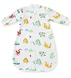 エルフ ベビー(Fairy Baby)ベビースリーパー 着る布団 寝袋秋冬用 防寒着長袖 2Way (65CM, ワコ柄)