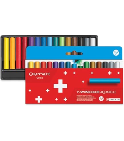 CARAN d'ACHE NEOCOLOR II 84色セット木箱　カンダッシュ カランダッシュ ネオカラーII 84色セット 木箱入り｜画材・文具雑貨の