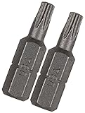 Vermont American 15409 Type Torx Size TX40 with 1-Inch Length Extra Hard Screwdriver Bit, 2 Pieces P