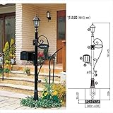 パナソニック　ユーロポール　エレガントタイプ　2016.03　P.121（下）　仕様　【表札プレートは別売りです】　　【機能門柱　機能ポール】