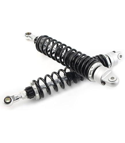 Amazon | Hegeiisy 伸側ダンピング 400MM 7MMスプリングオートバイ用