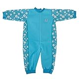 スプラッシュアバウト Splash About ベビー ウェットスーツ 保温機能 ウォームインワン ラッシュガード WIOBB Warm in One Blue Blossom 男の子 女の子 紫外線