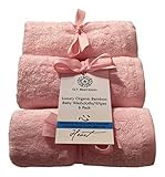 Bamboo Bamboo Washcloths Face Towels. Ideal for Sensitive Skin. by Q.T. Bamboo