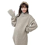 マタニティ ワンピース ニットワンピース レディース 秋冬 長袖 ニット セーター ロングセーター 妊婦服 妊娠 マタニティワンピース マタニティウェア ゆったり 産前産後 妊婦用 出産準備 出産祝い