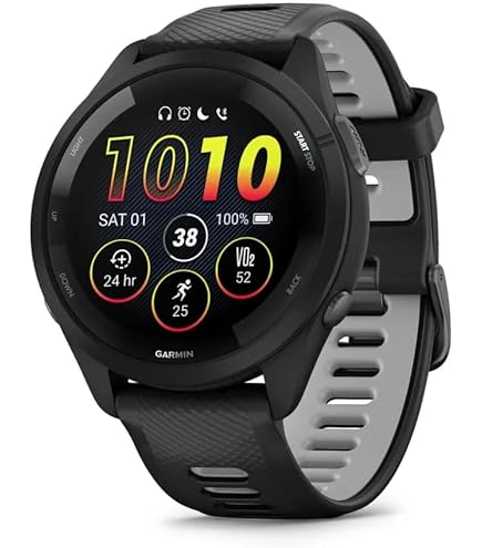 Garmin Forerunner 965 Carbon Grey DLC Titanium/Black/Grey